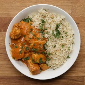 Butter Chicken with Rice