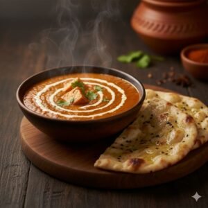 Paneer Curry with Naan