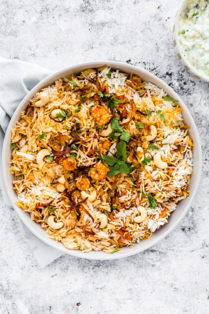 Prawns Biryani